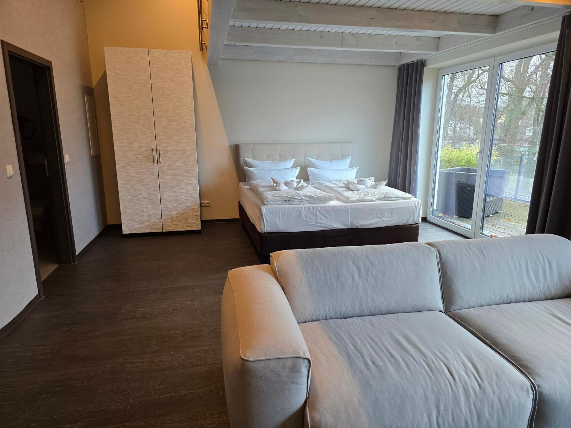 Hotel Am Kurpark Zinnowitz Esterno foto